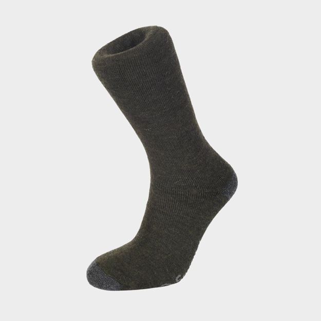 Picture of SNUGPAK - MERINO MILITARY SOCK WGTE, 91?2-13, OLIVE
